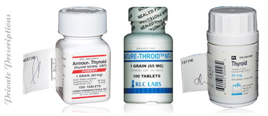 Desiccated Thyroid Hormone Medication Tablets Erfa Thyroid Nature 